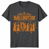 Hallowtide triduum shirt in dark heather grey