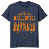 Hallowtide triduum shirt in heather navy