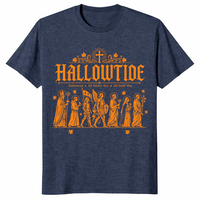 Hallowtide triduum shirt in heather navy