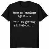 Handsome humor shirt black