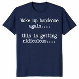 Handsome humor shirt navy