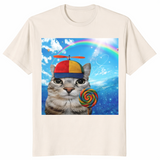 Happy Cat Dreamcore Shirt T-Shirt in Natural