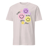 Cuccico Happy To See Your Face Shirt in Ice Grey – Retro Teacher Appreciation Shirt