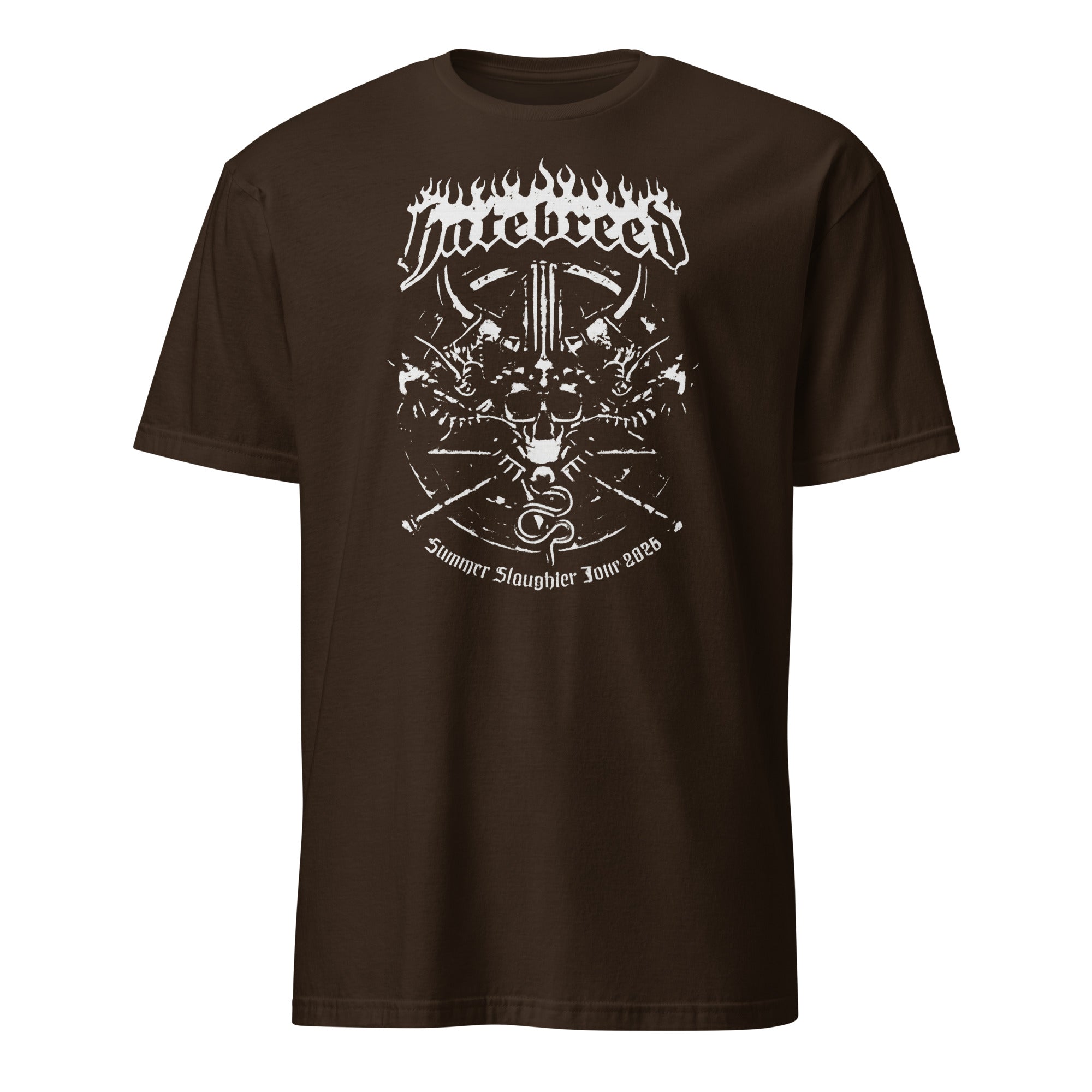 Dark Chocolate Hatebreed Summer Slaughter Tour 2025 T-shirt – Milwaukee July 27 at The Rave by Cuccic