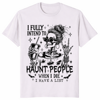 	Haunt People Shirt in ice grey