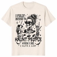 Haunt People Shirt in natural