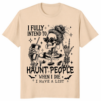 Haunt People Shirt in sand