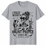 Haunt People Shirt in sport grey