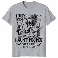 Haunt People Shirt in sport grey