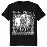 Heated Chivalry Medieval Knights Kissing Funny T-Shirt | Pride Tee | Cuccico