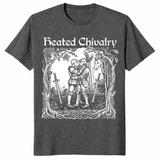 Heated Chivalry Medieval Knights Kissing Funny T-Shirt | Pride Tee | Cuccico