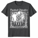 Heated Chivalry Medieval Knights Kissing Funny T-Shirt | Pride Tee | Cuccico