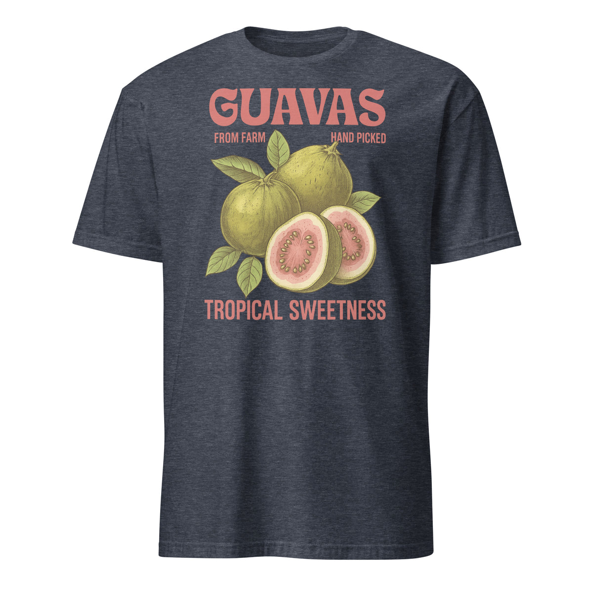 Vintage Guava Label T-Shirt – Retro Tropical Fruit Graphic Tee | Cuccico | Cuccico Design