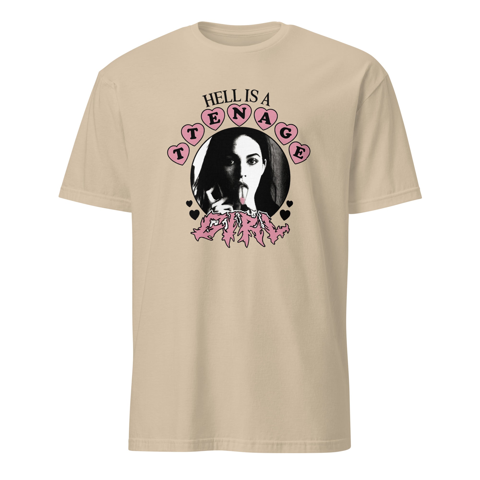 Hell Is a Teenage Girl Jennifer’s Body Shirt in sand color by Cuccico