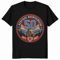 Heritage mountaineers shirt in black