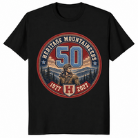 Heritage mountaineers shirt in black