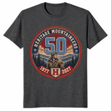 Heritage mountaineers shirt dark heather grey