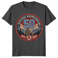 Heritage mountaineers shirt dark heather grey