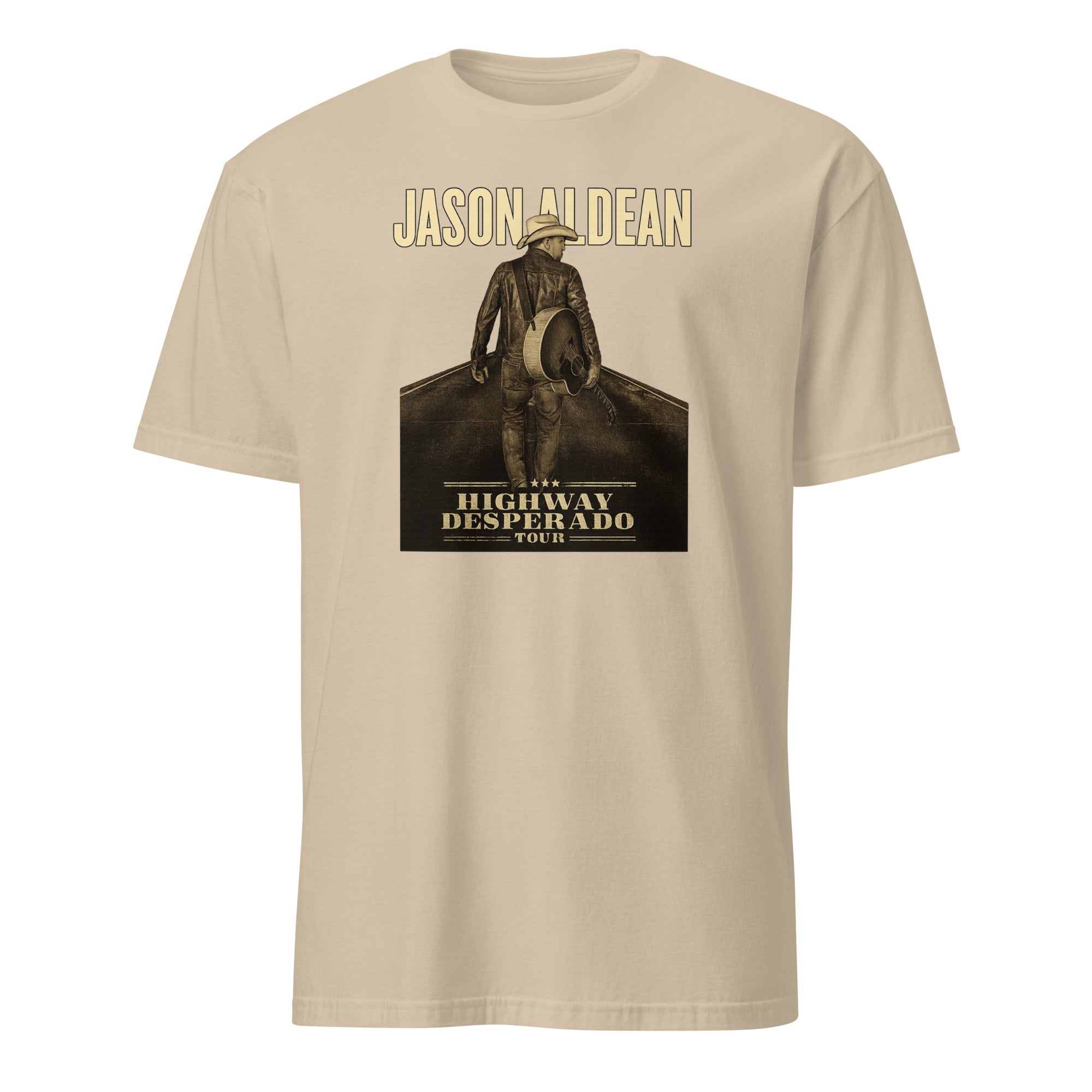 Highway Desperado Tour T-Shirt in Daisy featuring Jason Aldean by Cuccico