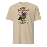 Merry F-Caw-F Christmas Shirt – Funny Holiday Chicken Meme Tee | Christmas 2025 | Cuccico | Cuccico