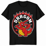 Home Run Dragon shirt in black
