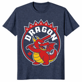 Home Run Dragon shirt dark heather