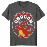 Home Run Dragon shirt heather navy