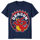 Home Run Dragon shirt in navy