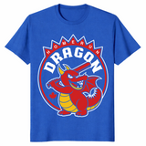 Home Run Dragon shirt in royal blue