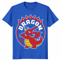 Home Run Dragon shirt in royal blue