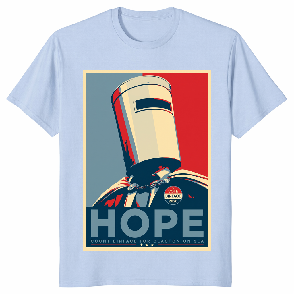 Hope For Clacton Count Binface Shirt | 2026 By-Election Fan Tee | Cuccico