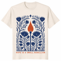 Equal rights shirt in natural