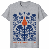 Equal rights shirt in sport grey