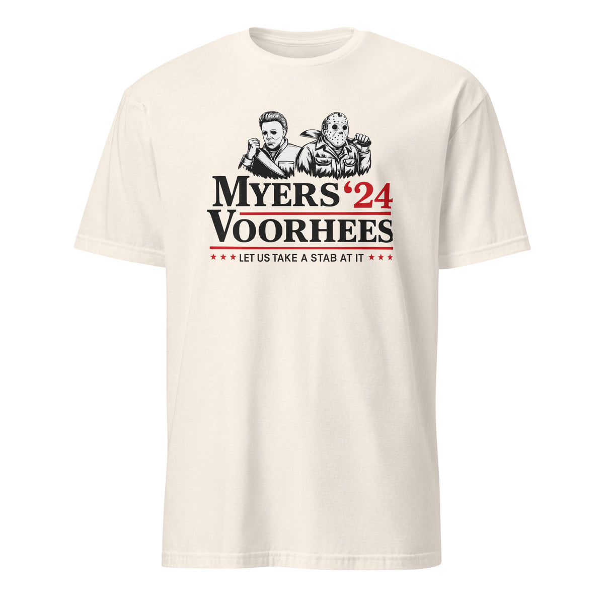 cuccioco-natural.jpg	Horror Villain Election Shirt in natural by Cuccico