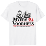Horror Villain Election Shirt in white by Cuccico