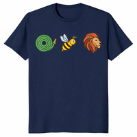 Hose bee lion shirt in navy