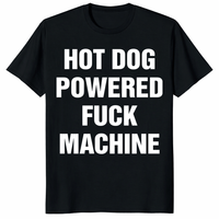 Hot Dog Powered Fuck Machine Shirt trending design shirt