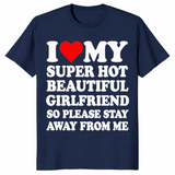 Hot Girlfriend Shirt navy