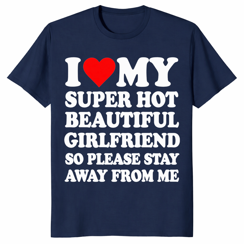 Hot Girlfriend Shirt navy