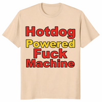 Hotdog Powered Fuck Machine Shirt | Funny Adult Humor Graphic Tee | Cuccico