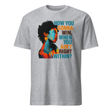 How You Gonna Win When You Ain’t Right Within Lauryn Hill Graphic T-Shirt in Sport Grey
