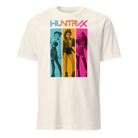 Huntrix Girls Shirt in natural featuring Rumi, Mira, and Zoey K-pop Demon Hunters design