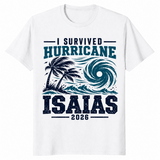 I Survived Hurricane Isaias shirt, 2026 storm survivor graphic tee