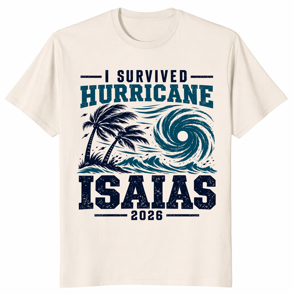 Hurricane Isaias 2026 survivor tee, soft unisex graphic shirt