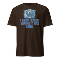Dark Chocolate I Liked Detroit Before It Was Cool Tee by Cuccico