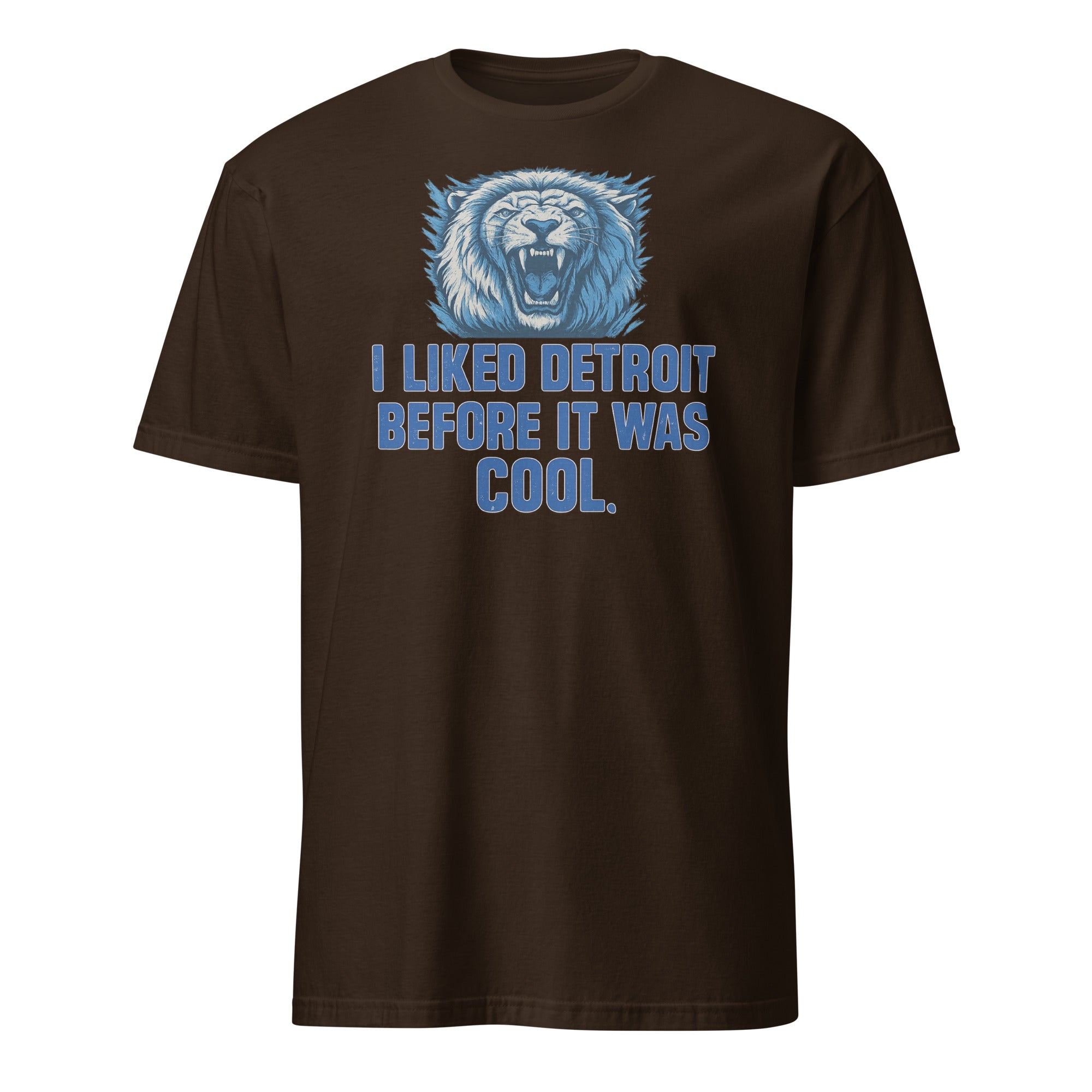 Dark Chocolate I Liked Detroit Before It Was Cool Tee by Cuccico