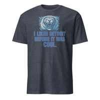 Heather Navy I Liked Detroit Before It Was Cool Tee by Cuccico