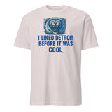 Ice Grey I Liked Detroit Before It Was Cool Tee by Cuccico