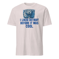 Ice Grey I Liked Detroit Before It Was Cool Tee by Cuccico
