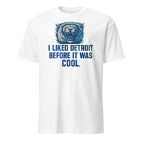 White I Liked Detroit Before It Was Cool Tee by Cuccico